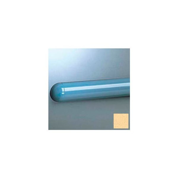 Pawling Accent Rail, Rounded W/Smooth Finish, Aluminum Retainer, 2"H x 12'L, Saffron EBR-30-12-569 - main